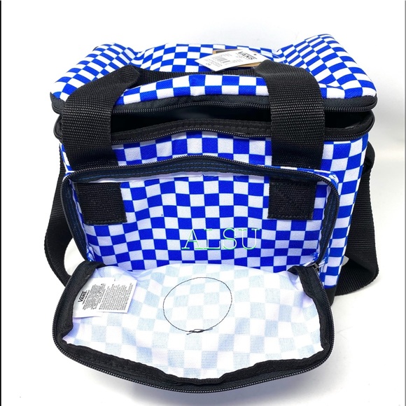 VANS VUSO Cooler Checkerboard Blue White - Picture 11 of 12